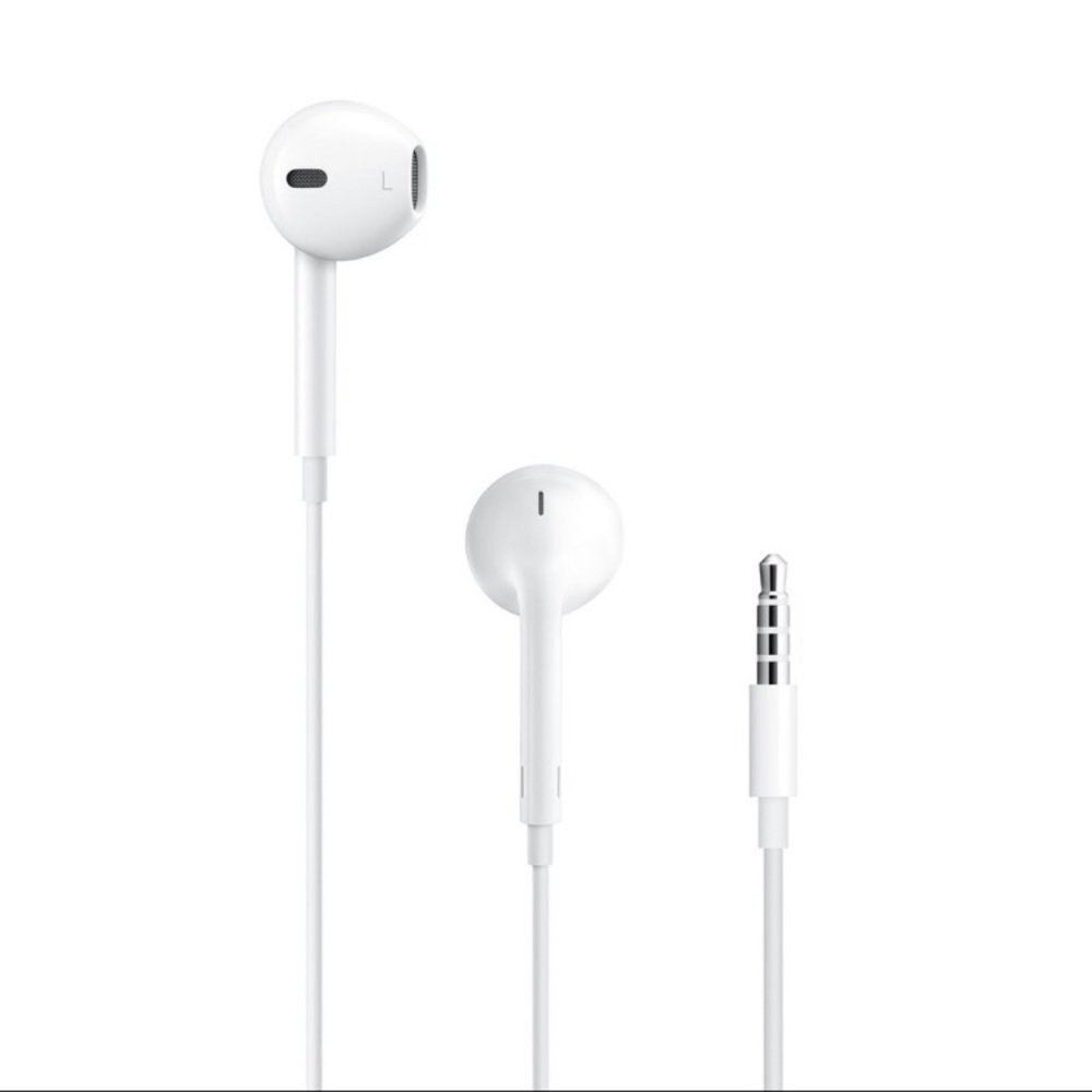 NWOT Apple Headphones - Round plug, never used